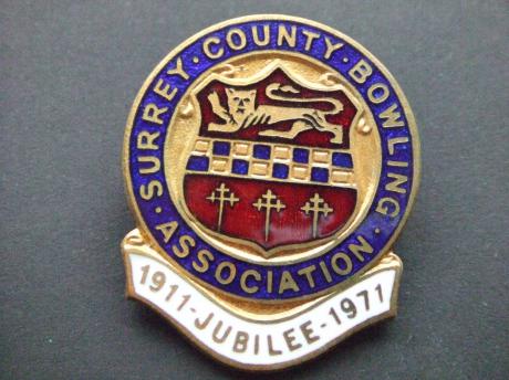 Bowlen Surrey County Bowling Association jubilee